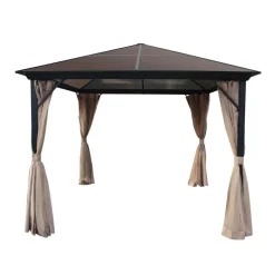 Outlet AB Polar Paviljonki verhoilla 3x3 m beige