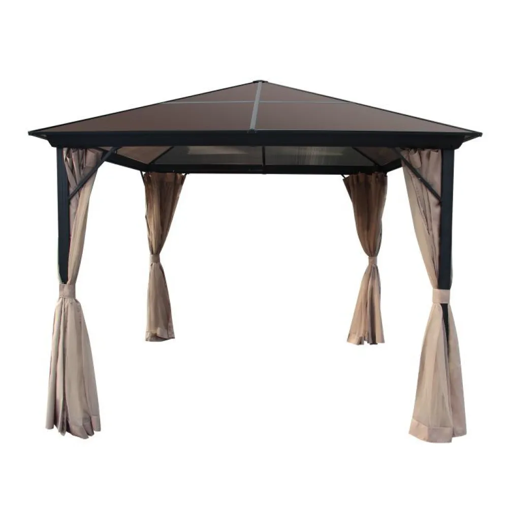 Outlet AB Polar Paviljonki verhoilla 3x3 m beige