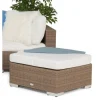 Hot Comfort Garden Pehmusteen päällinen Bahamas- divaaniin, valkoinen