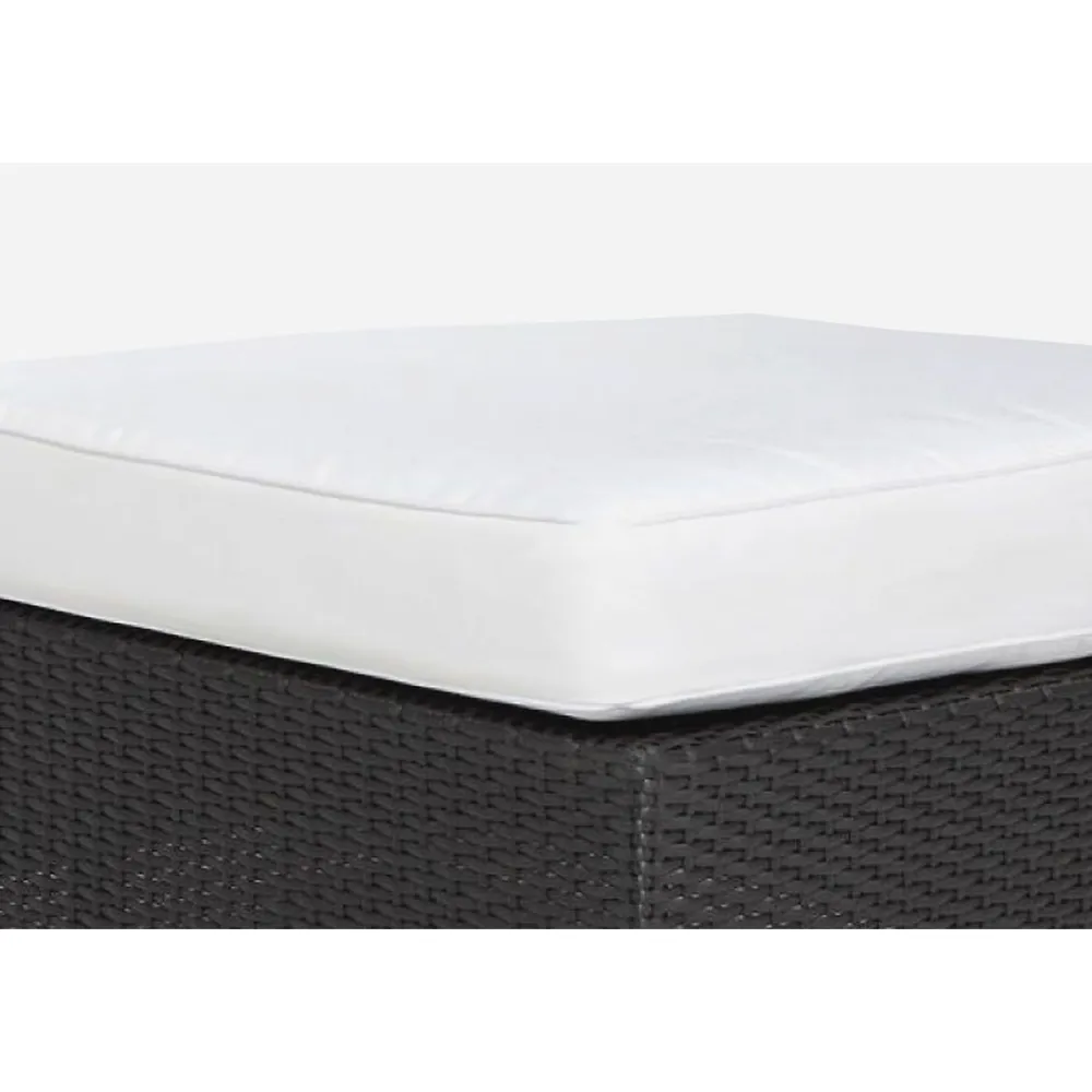 Hot Comfort Garden Pehmusteen päällinen Bahamas- divaaniin, valkoinen