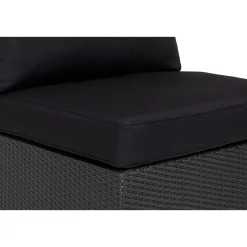Discount Comfort Garden Pehmusteen päällinen Bahamas- keskimoduuliin musta
