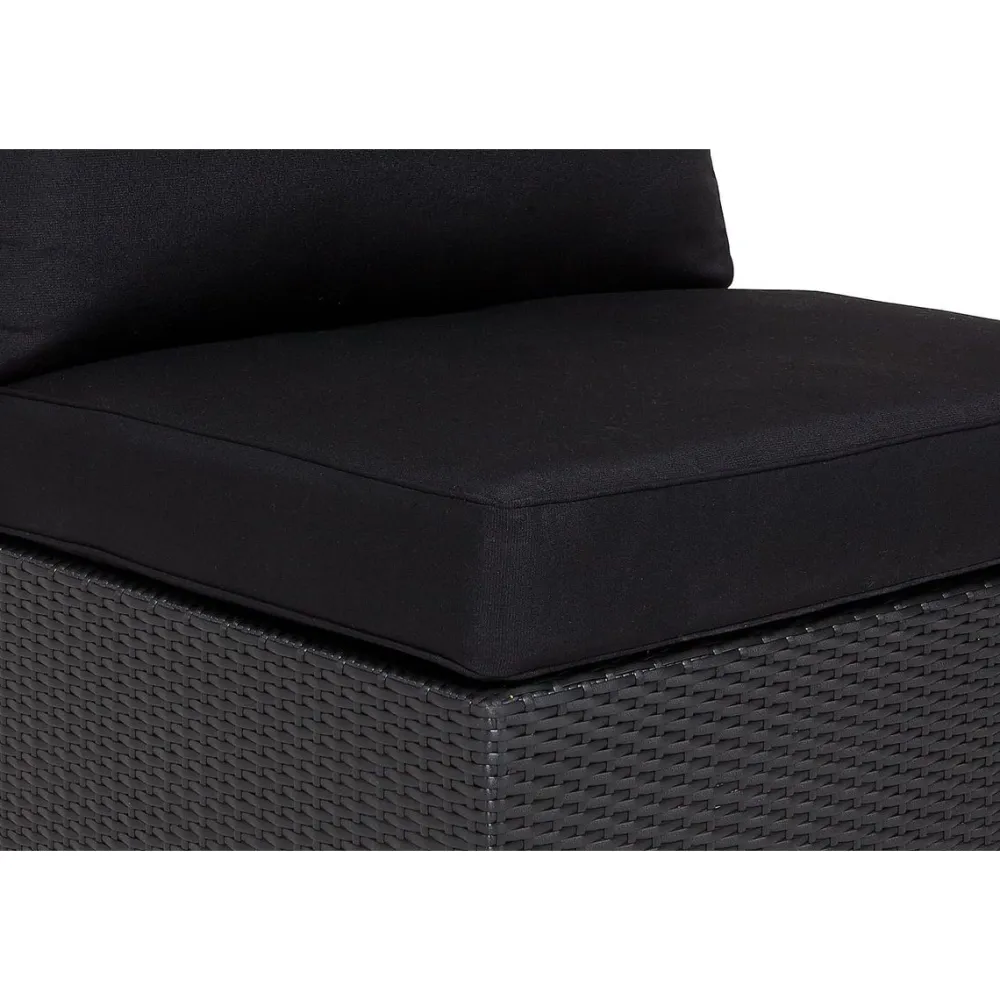 Discount Comfort Garden Pehmusteen päällinen Bahamas- keskimoduuliin musta