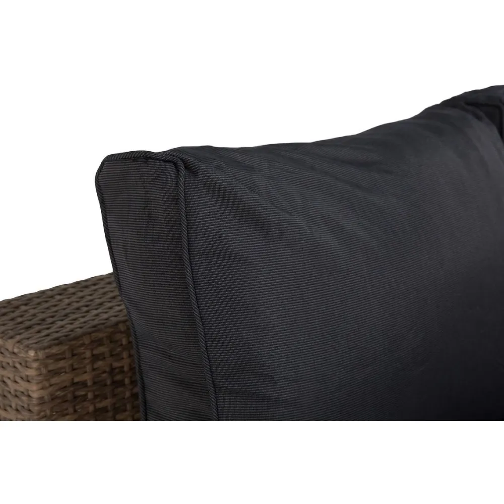 Outlet Comfort Garden Pehmusteen päällinen Bahamas- sohvan päätymoduuliin tummanharmaa