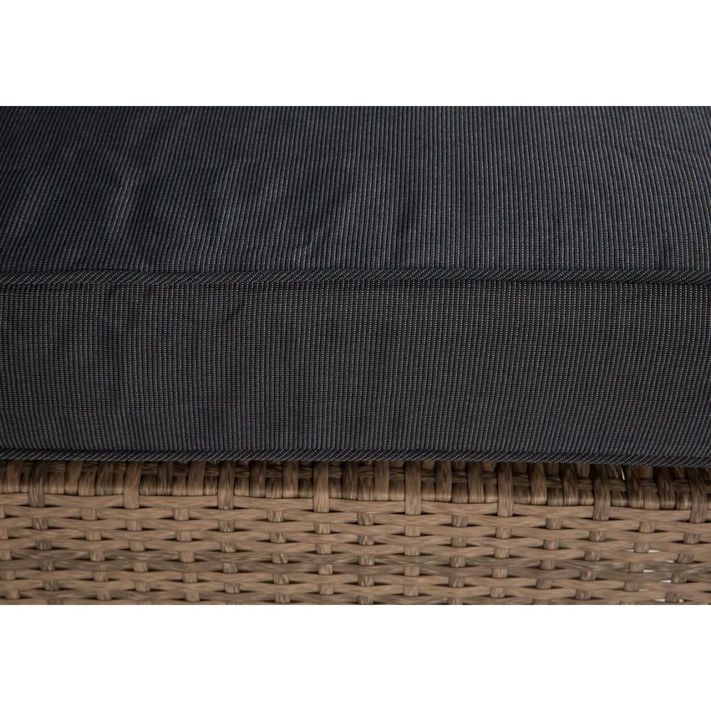 Outlet Comfort Garden Pehmusteen päällinen Bahamas- sohvan päätymoduuliin tummanharmaa
