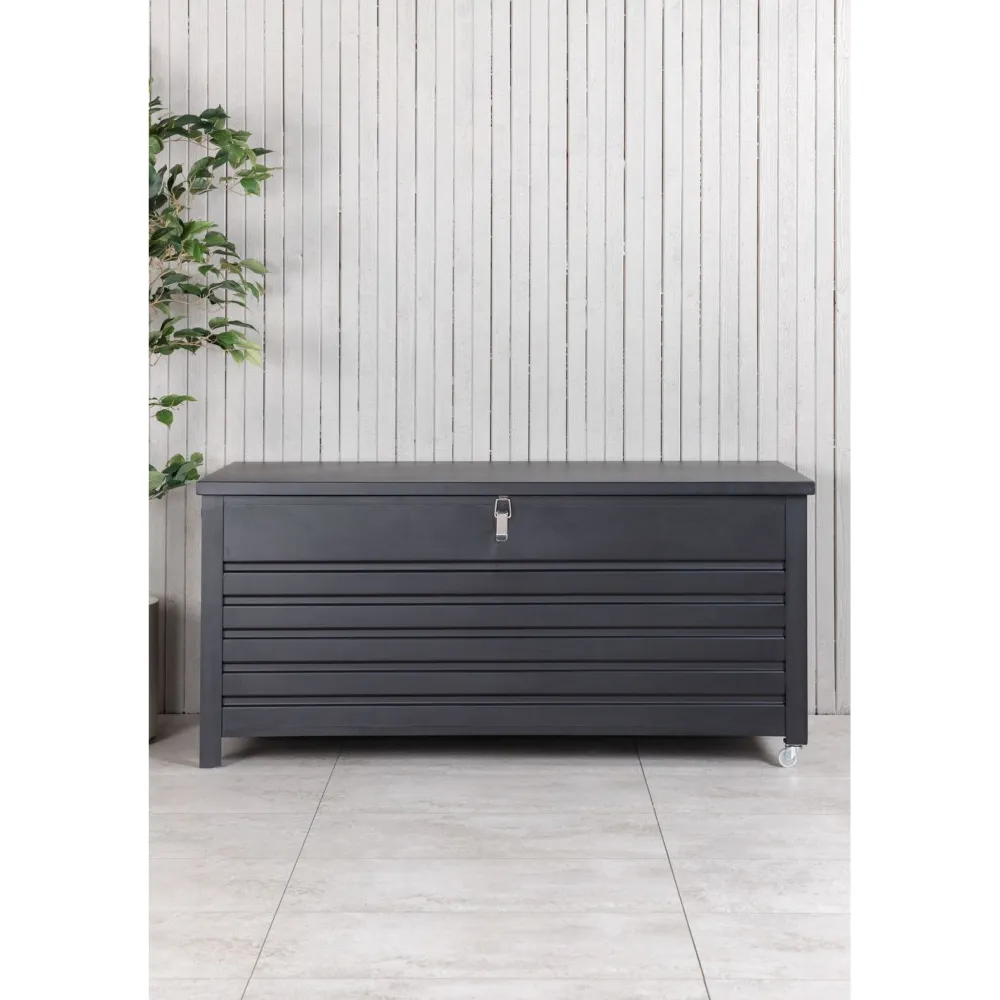Sale Venture Home Pehmustelaatikko Elsa, 130x60cm, musta