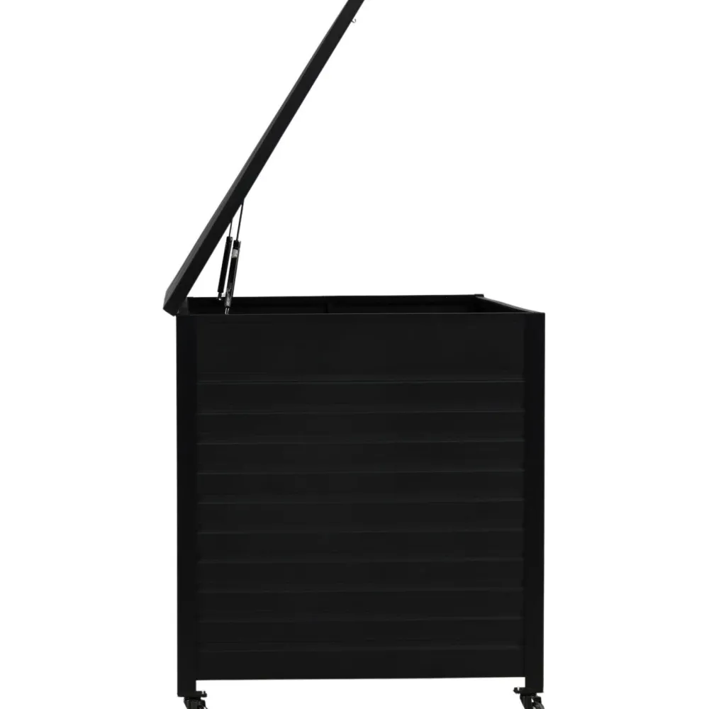 Hot Venture Home Pehmustelaatikko Tiana, 150x100cm, musta