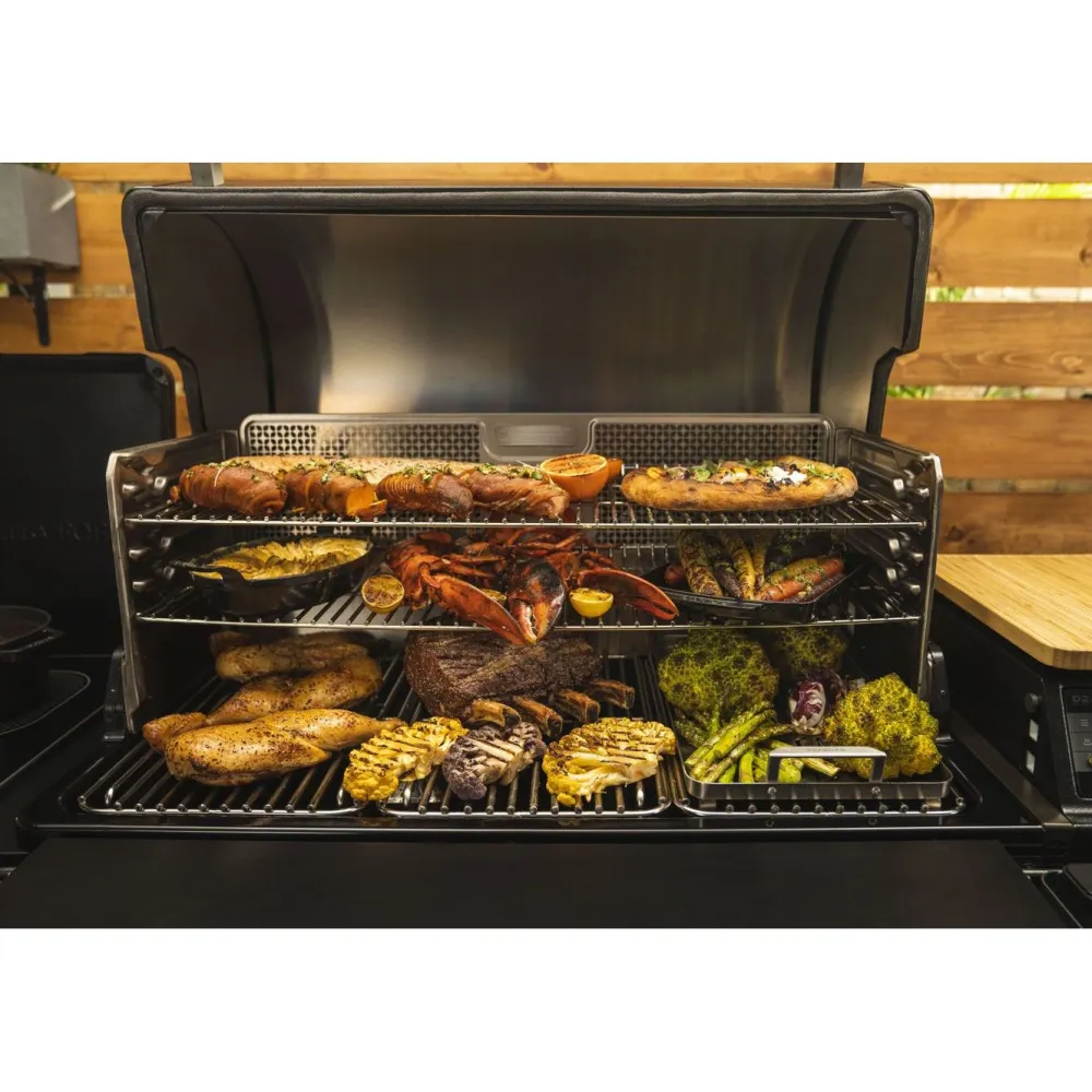 Online Traeger Pellettigrilli Timberline XL Int, induktioliesi, WiFi