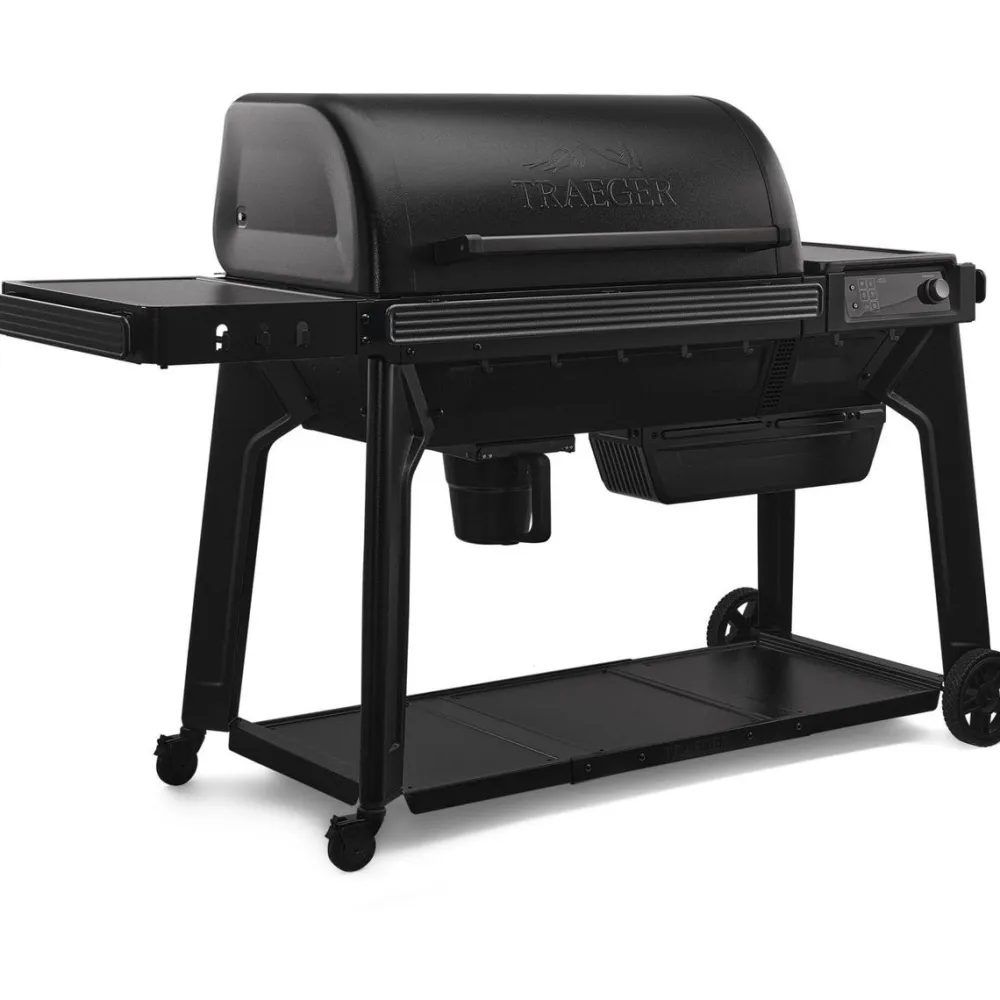 Online Traeger Pellettigrilli Woodridge Pro, musta