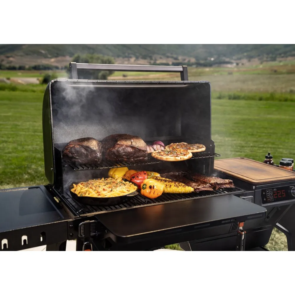 Online Traeger Pellettigrilli Woodridge Pro, musta