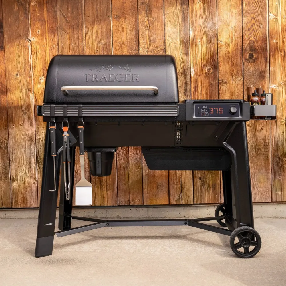 Best Traeger Pellettigrilli Woodridge, musta