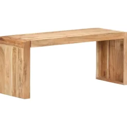New FinePRICE Penkki, 110x38x46 cm, täysi akaasiapuu