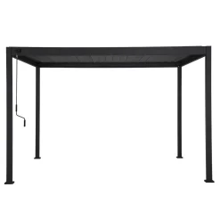 Online Home4you Pergola Mirador-88, 300x300cm, tummanharmaa