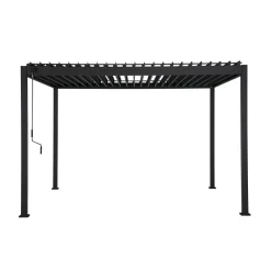 Online Home4you Pergola Mirador-88, 300x300cm, tummanharmaa