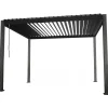 Best Home4you Pergola Mirador-111, 300x400cm, verhoilla, tummanharmaa