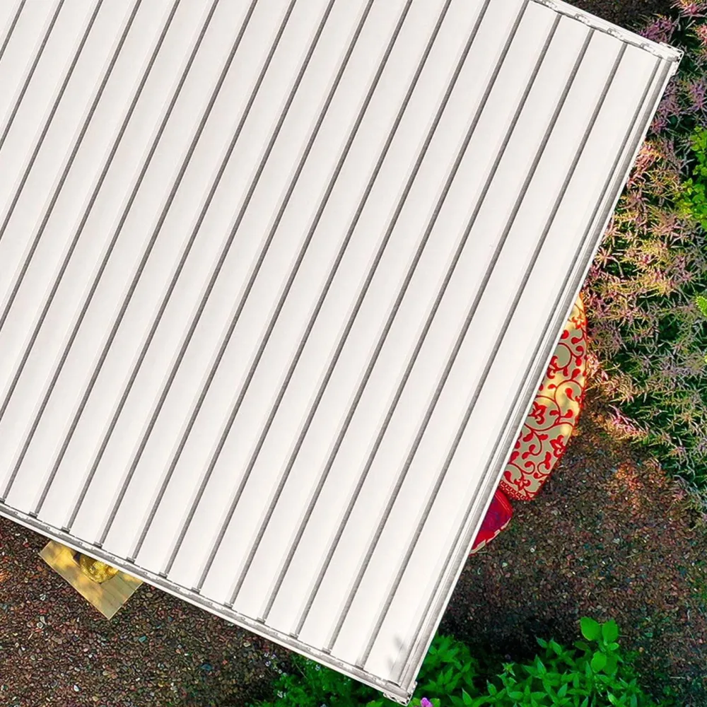 Hot Home4you Pergola Mirador-111, 300x600cm, valkoinen