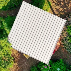 Clearance Home4you Pergola Mirador-111, 300x400cm, valkoinen