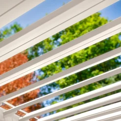 Clearance Home4you Pergola Mirador-111, 300x400cm, valkoinen