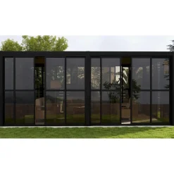 Discount Home4you Pergolan liukuseinäpaneeli Mirador-111(3m), 279x236,5cm, polykarbonaatti