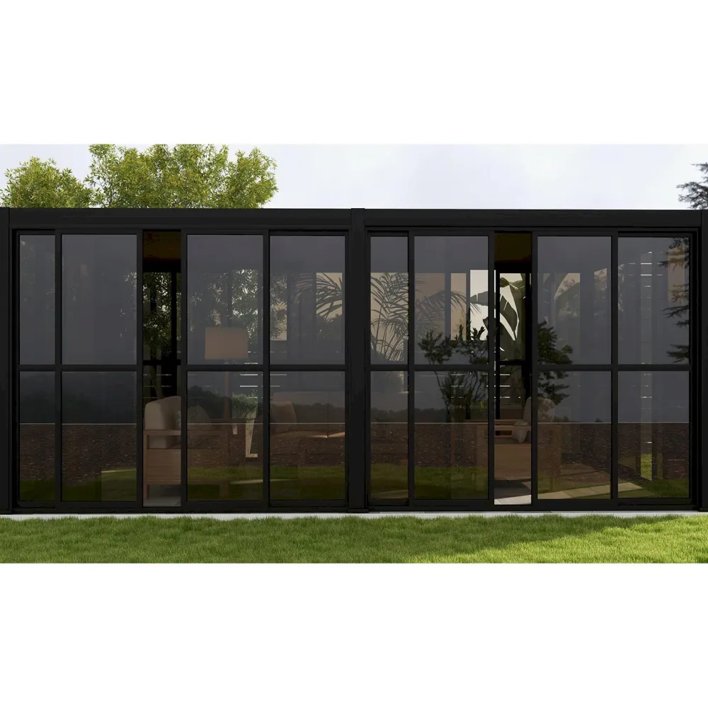 Discount Home4you Pergolan liukuseinäpaneeli Mirador-111(3m), 279x236,5cm, polykarbonaatti
