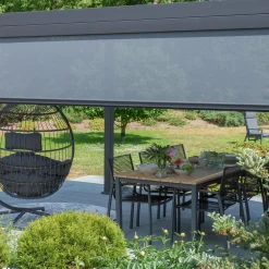 New Home4you Pergolan rullakaihdin Mirador-80/88(3m), 27,9x22,45cm, harmaa
