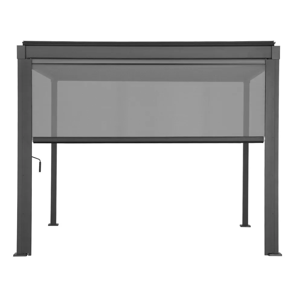 New Home4you Pergolan rullakaihdin Mirador-80/88(3m), 27,9x22,45cm, harmaa
