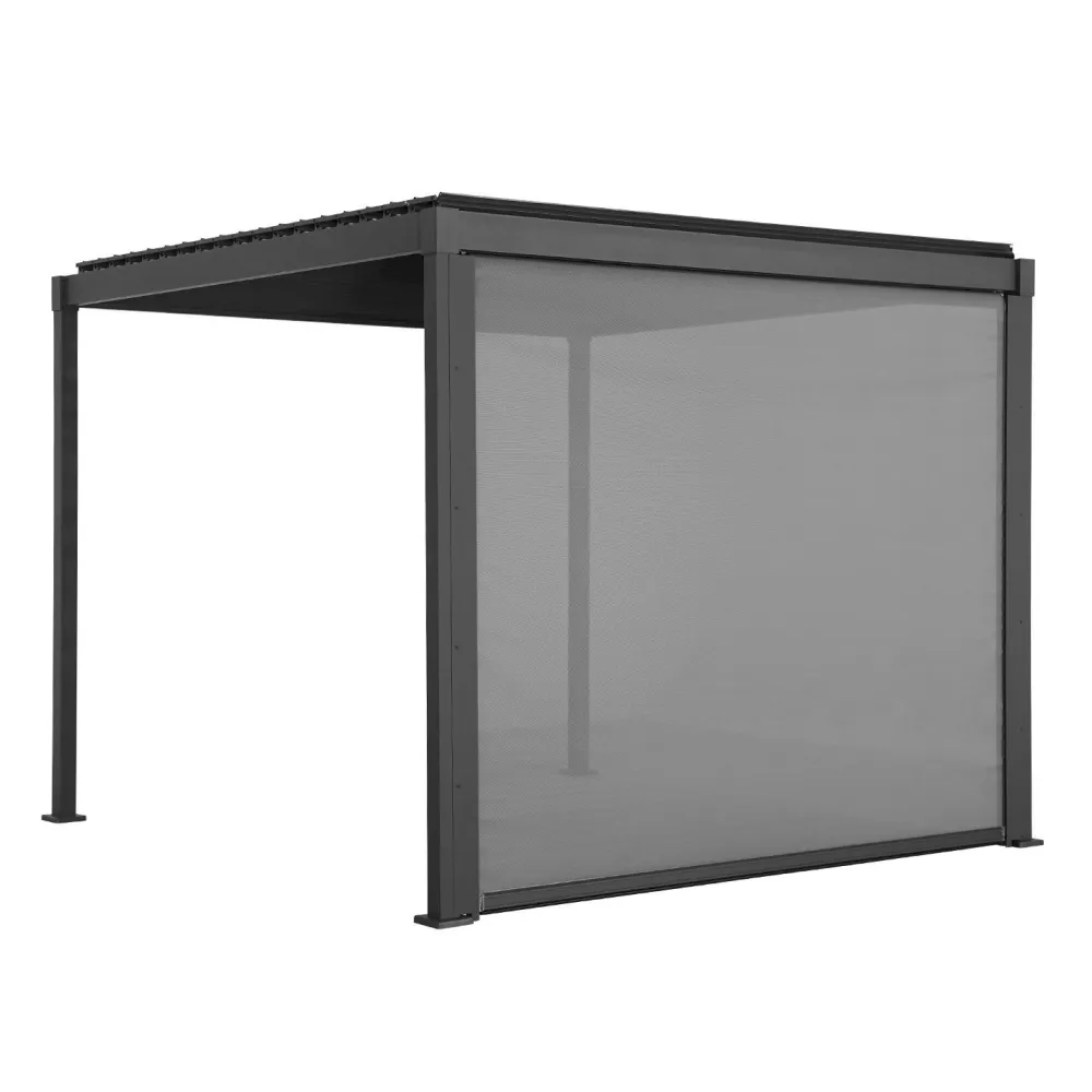 New Home4you Pergolan rullakaihdin Mirador-80/88(3m), 27,9x22,45cm, harmaa