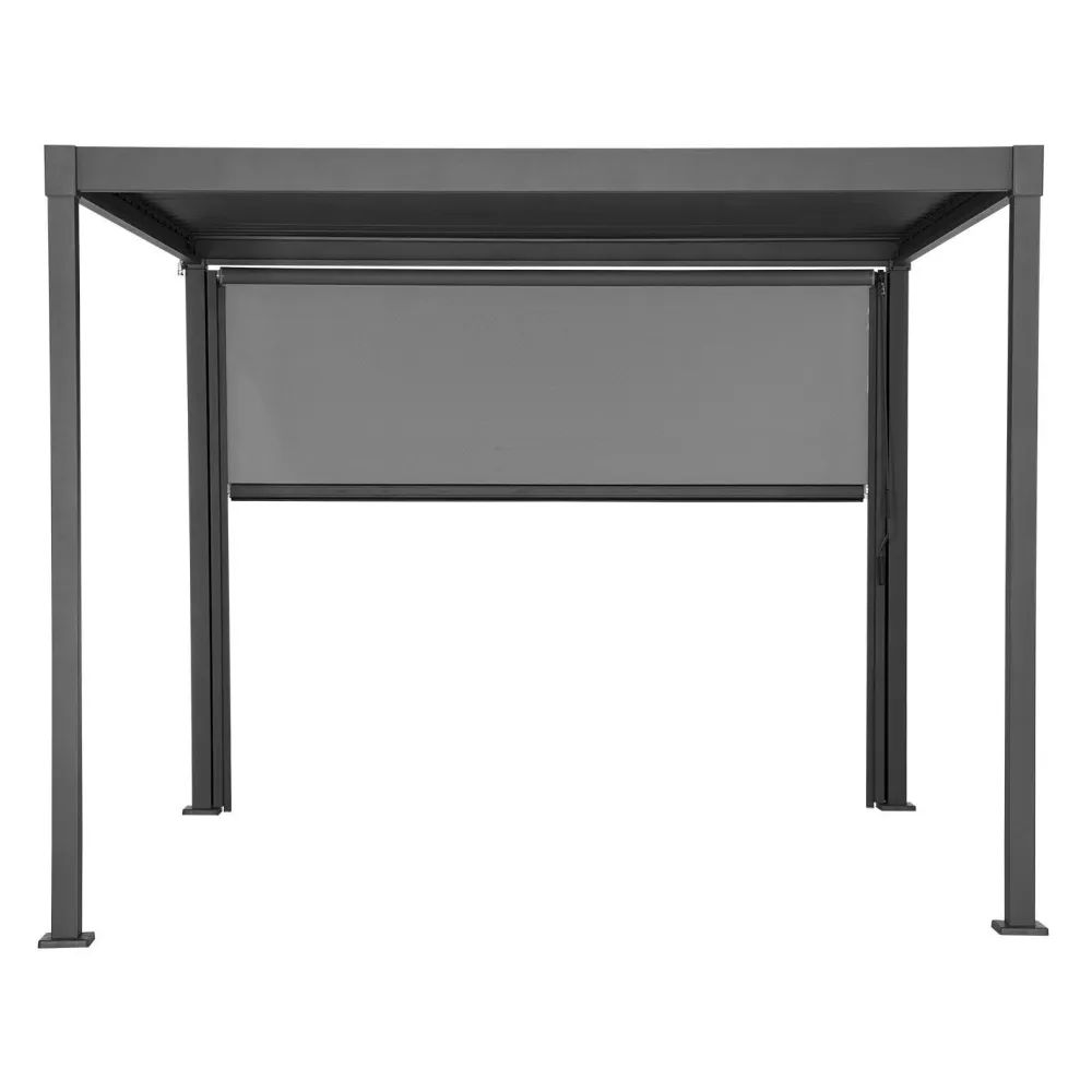 New Home4you Pergolan rullakaihdin Mirador-80/88(3m), 27,9x22,45cm, harmaa