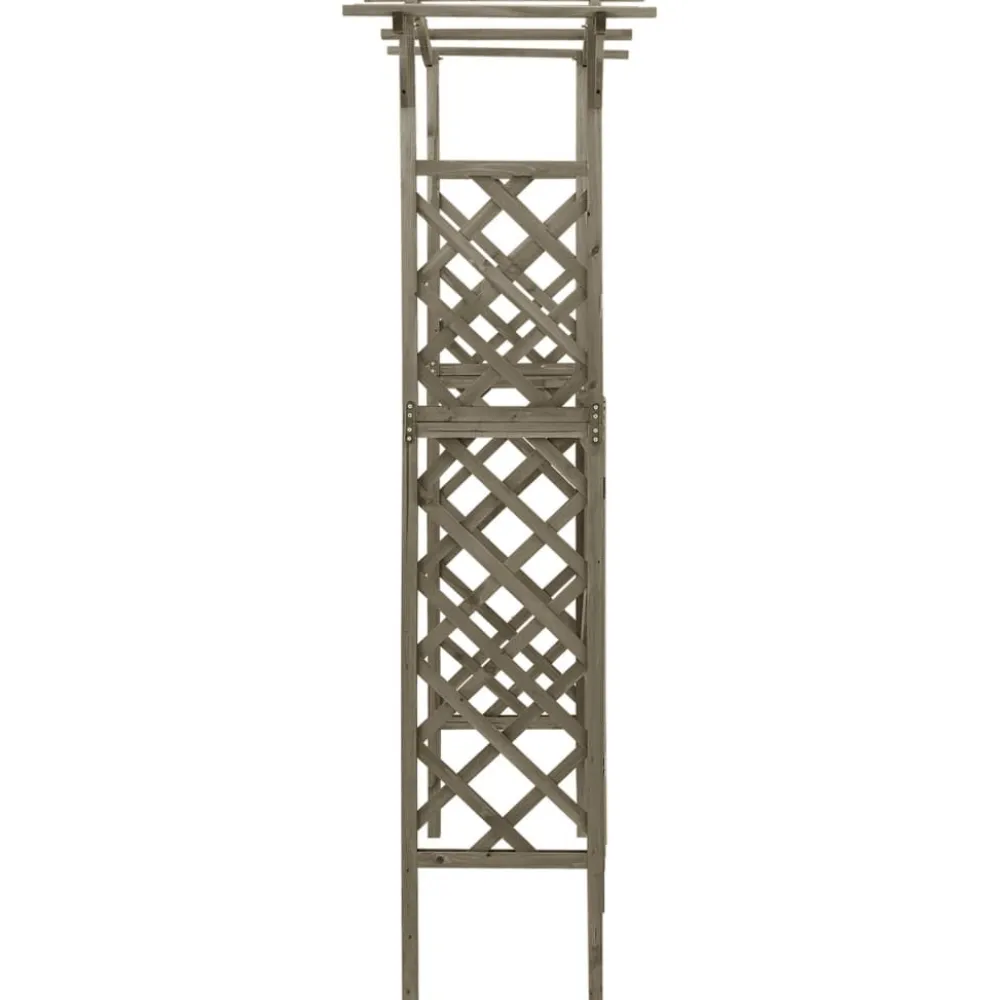 FinePRICE Pergola portilla, 116x40x204cm, kuusi, eri värejä