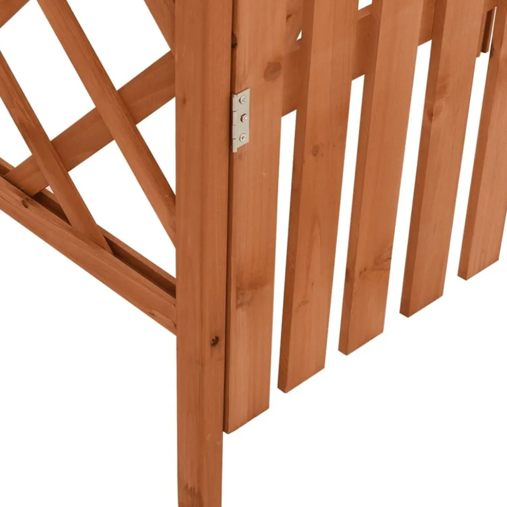 FinePRICE Pergola portilla, 116x40x204cm, kuusi, eri värejä