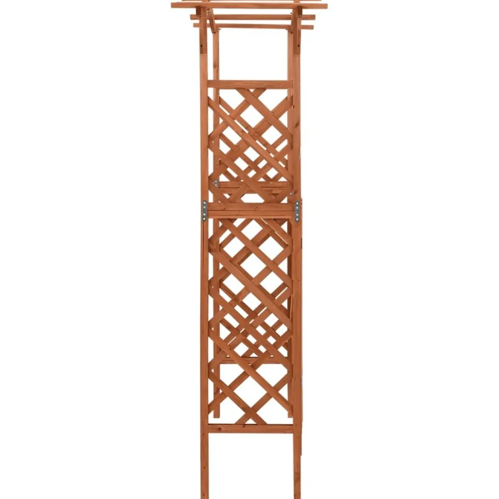 FinePRICE Pergola portilla, 116x40x204cm, kuusi, eri värejä