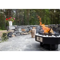 Clearance Carelia Grill Pihagrilli ® 9K-80 Deco sis.koristekivet musta
