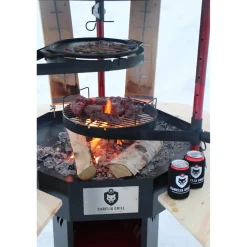 Hot Carelia Grill Pihagrilli ® 9K-80 korkea ei sadekupua/hattua