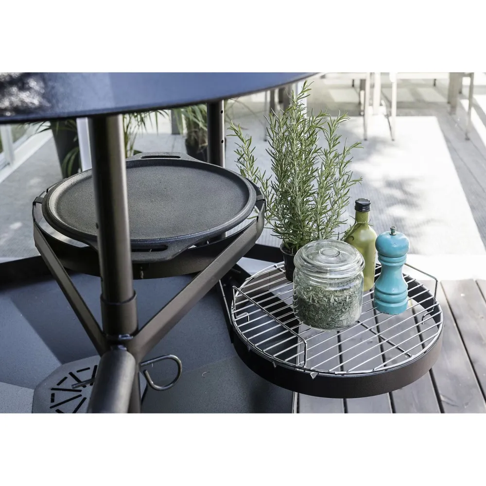 Carelia Grill Pihagrilli ® 9K-80 matala musta