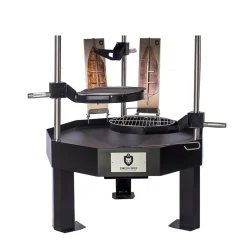 Clearance Carelia Grill Pihagrilli ® 9K-100 Premium matala ilman huuvaa musta