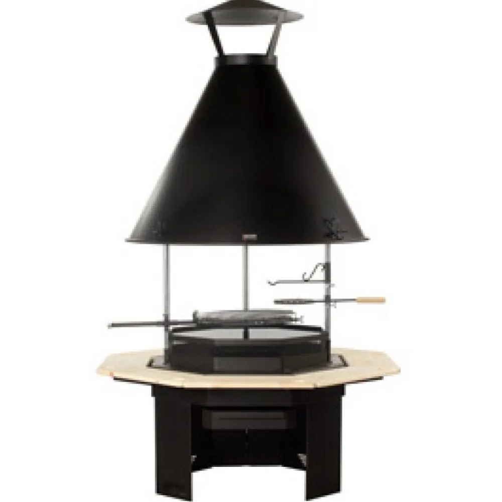 Discount Polar Metalli Pihagrillipaketti Polar L8 huuvalla