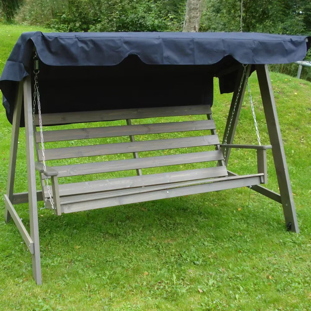 Discount Eden Wood Pihakeinu Mellby 3-istuttava, leveys 210cm, harmaa