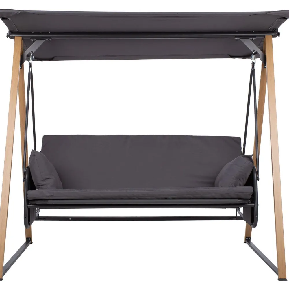 Outlet Home4you Pihakeinu HELIA 3-istuttava, harmaa