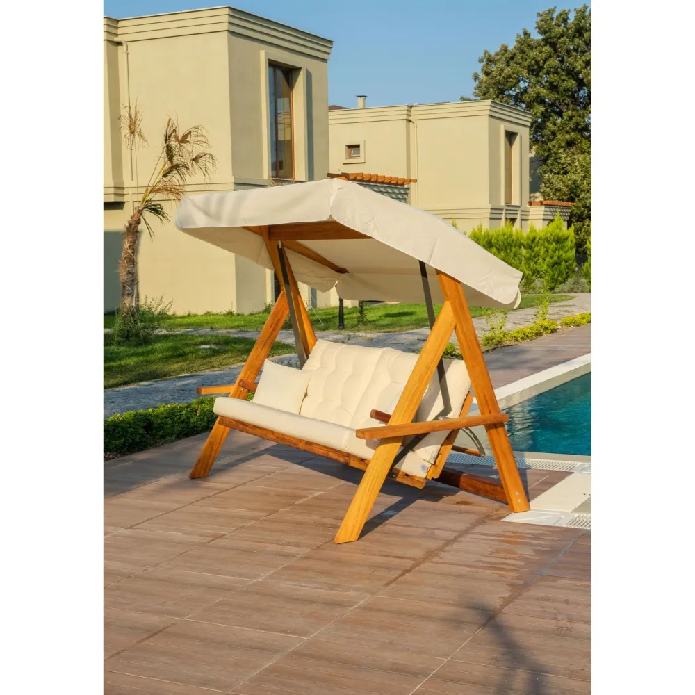 Online Linento Garden Pihakeinu Lyon 3-istuttava beige