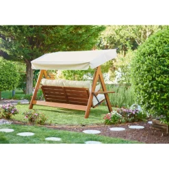 Online Linento Garden Pihakeinu Lyon 3-istuttava beige