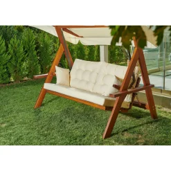 Online Linento Garden Pihakeinu Lyon 3-istuttava beige