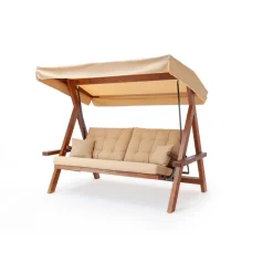 Online Linento Garden Pihakeinu Lyon 3-istuttava beige