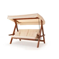 New Linento Garden Pihakeinu Lyon 3-istuttava beige