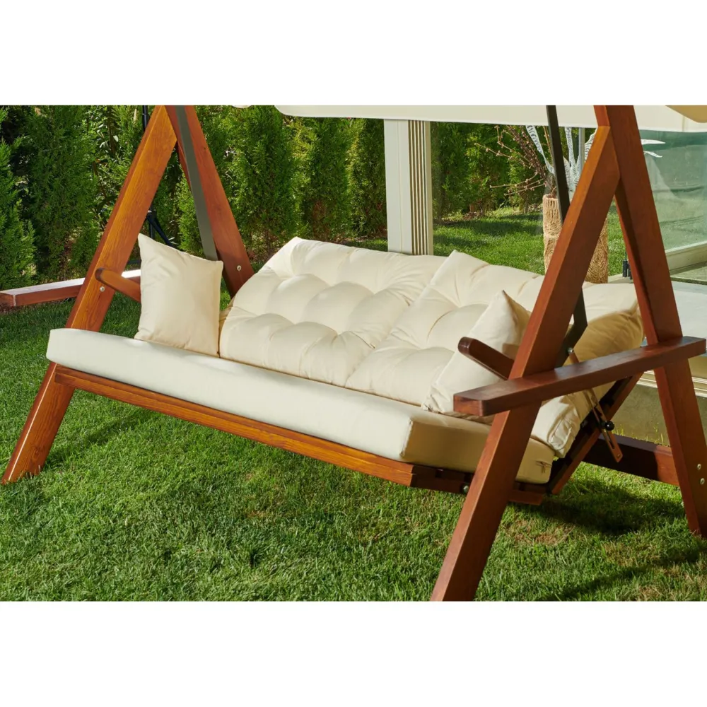 New Linento Garden Pihakeinu Lyon 3-istuttava beige