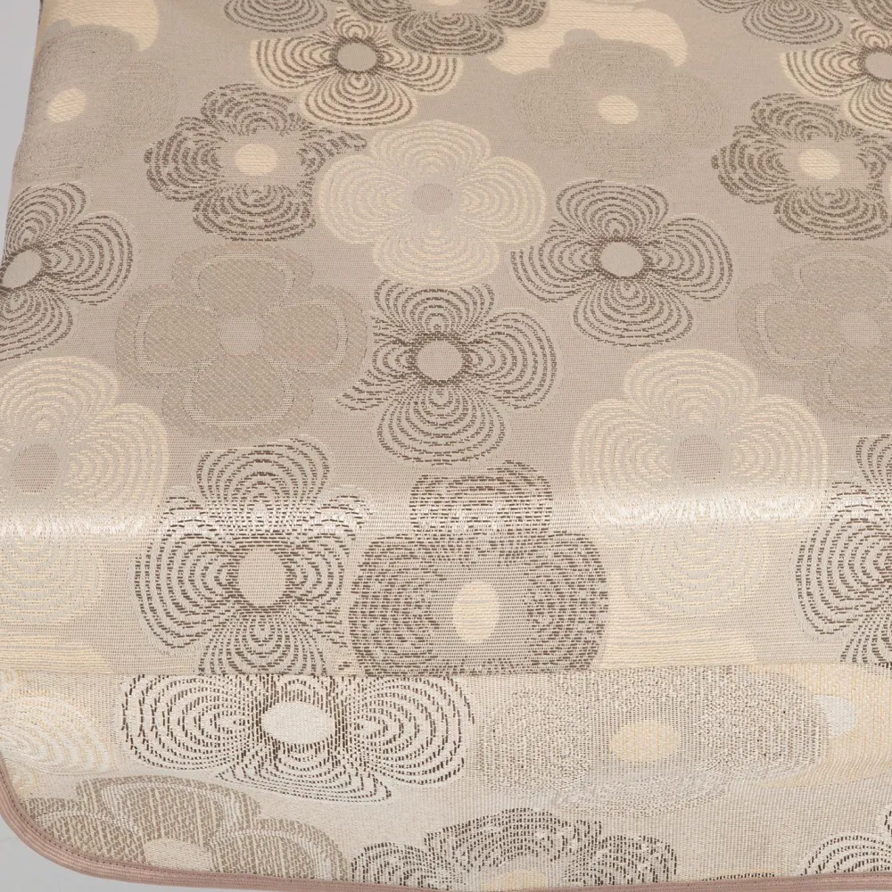 New Home4you Pihakeinun pehmuste MONTREAL 114x52x9 cm, beige, ympyräkuosi, 3-osainen