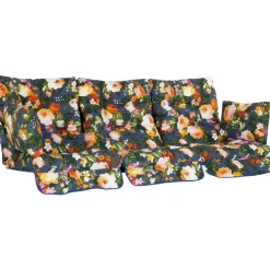 Outlet Home4you Pihakeinun pehmuste ROMA 108x56x10 cm, 3-osainen, monivärinen
