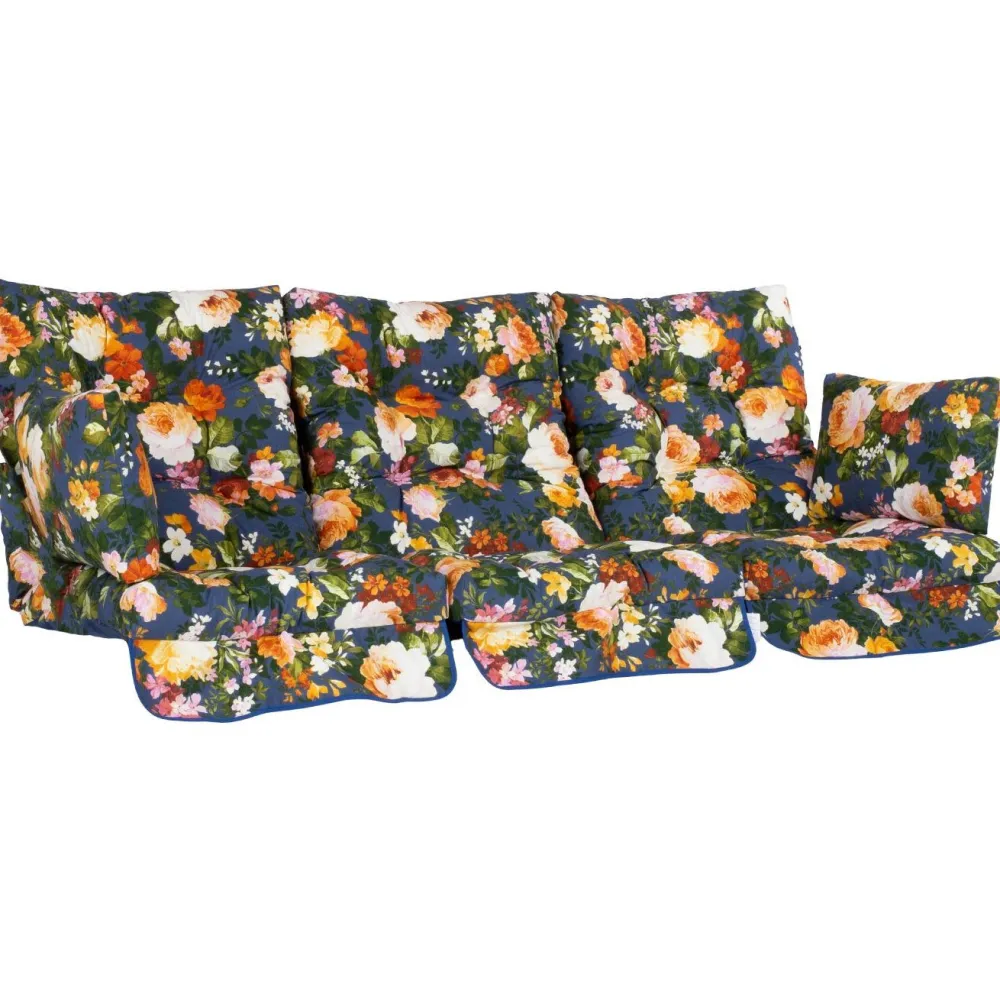 Outlet Home4you Pihakeinun pehmuste ROMA 108x56x10 cm, 3-osainen, monivärinen