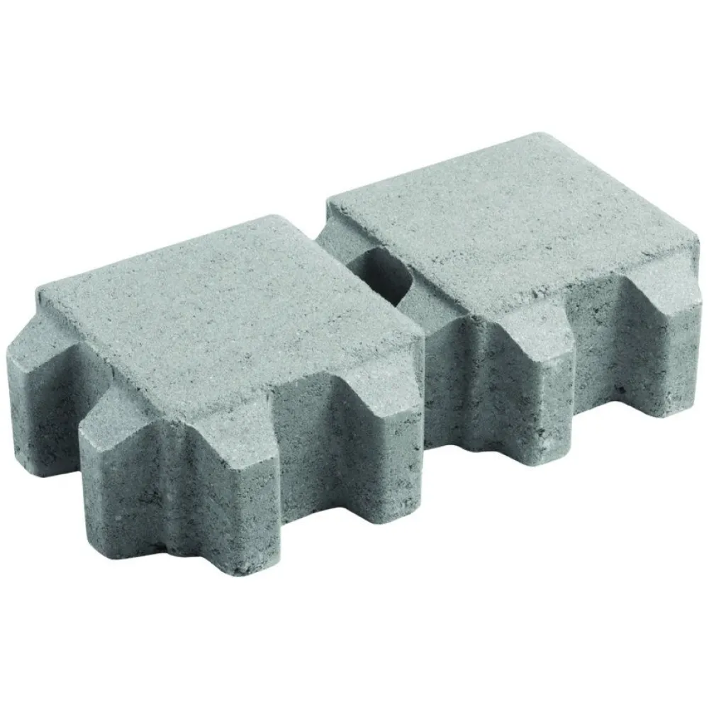Discount Lakka Rakennustuotteet Pihakivi Lakka Nurmikivi 80 140x140x80 mm harmaa