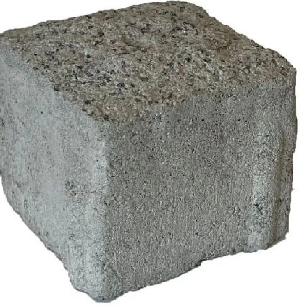 Rudus Pihakivi Artik-noppa, 92x92x80mm, profiloitu, hienopesty, harmaa