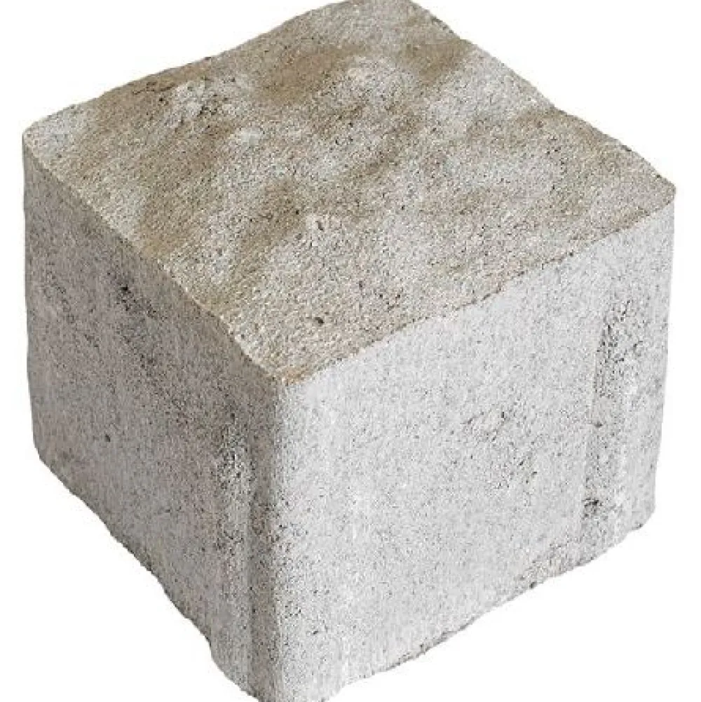 New Rudus Pihakivi Artik-noppa, 92x92x80mm, profiloitu, harmaa