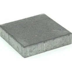 New Rudus Pihakivi Kartanolaatta 60 278x278x60 mm sileä musta